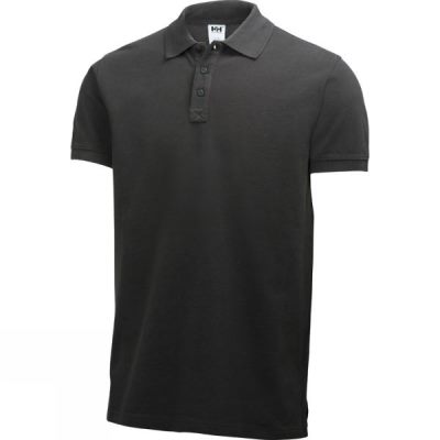 Polo Helly Hansen Crew Hombre Negras - Chile LAC513486